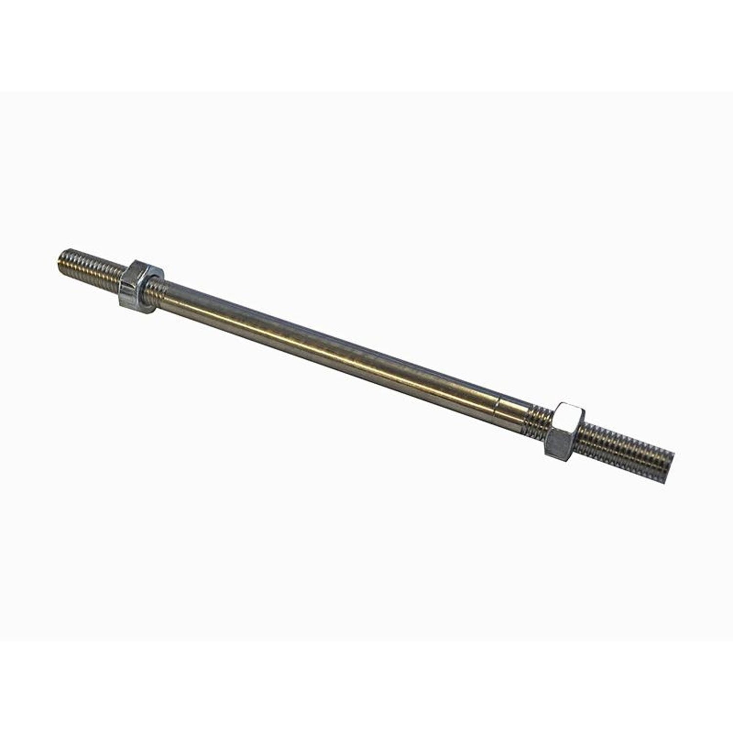 07 0600 Shift Rod 6 inch with Free Flow Nuts - Heavy Duty Transmission Shifter Linkage for Smooth Gear Shifting - Perfect for Automotive Repair and Performance Upgrades