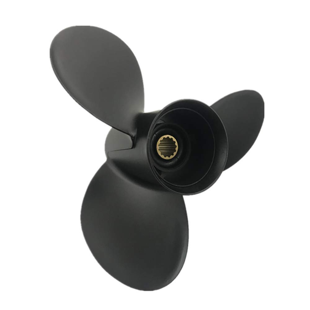 Captain Propeller 13.5x15 for Suzuki Outboard Motors 60HP-140HP (DF60, DT75, DF70, DT90, DT100, DT115, DT140) - 13 Tooth Spline Replacement Part 58100-94500-019 - Perfect for Fishing Boats, Speed Boats & Marine Applications