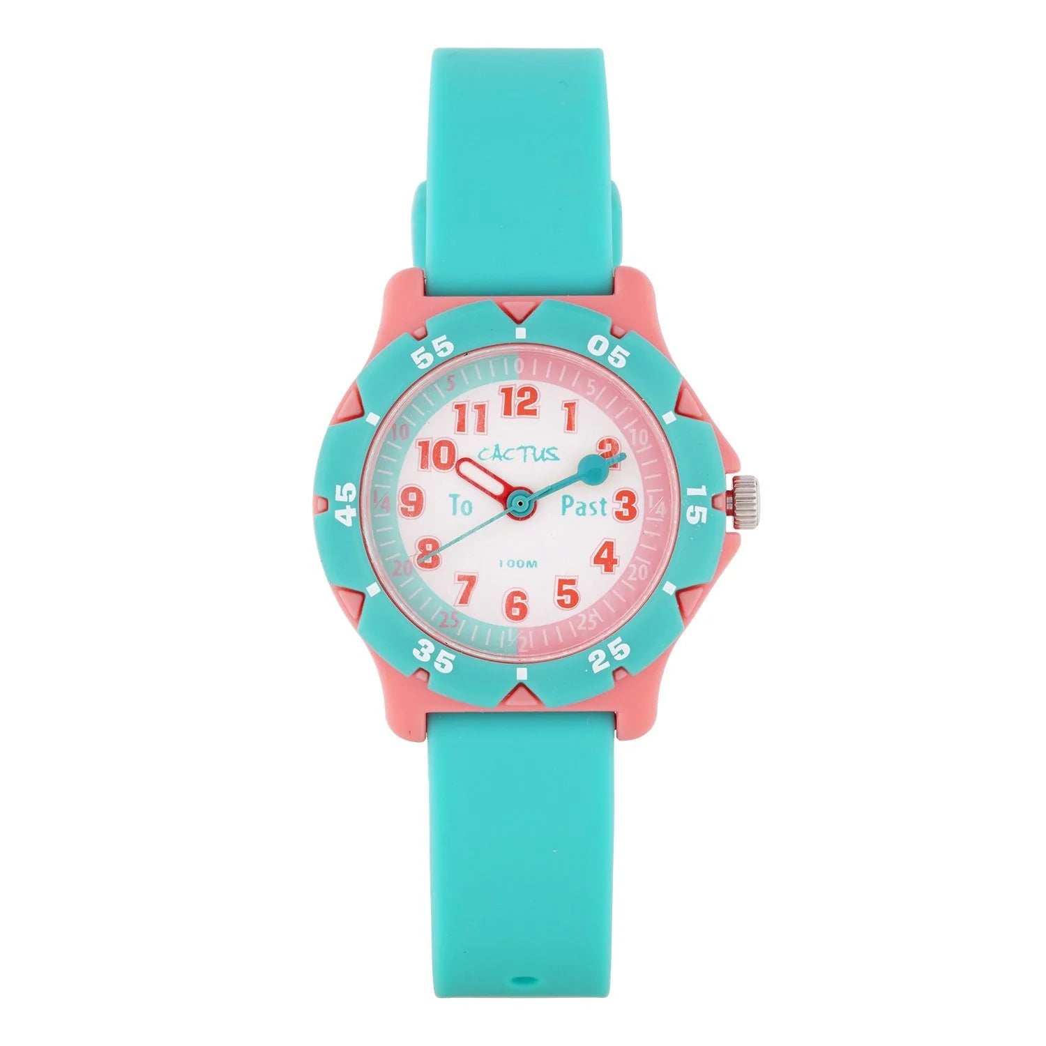Cactus HERO Waterproof Digital Watch for Kids - Learn to Tell Time - Perfect for Swimming, Outdoor Play & School Activities