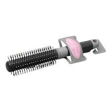 Ubl Professional Round Hair Styling Brush - 200g Black Volumizing Blowout Brush for Salon-Quality Styling at Home | Perfect for Blow Drying, Curling & Smoothing Hair