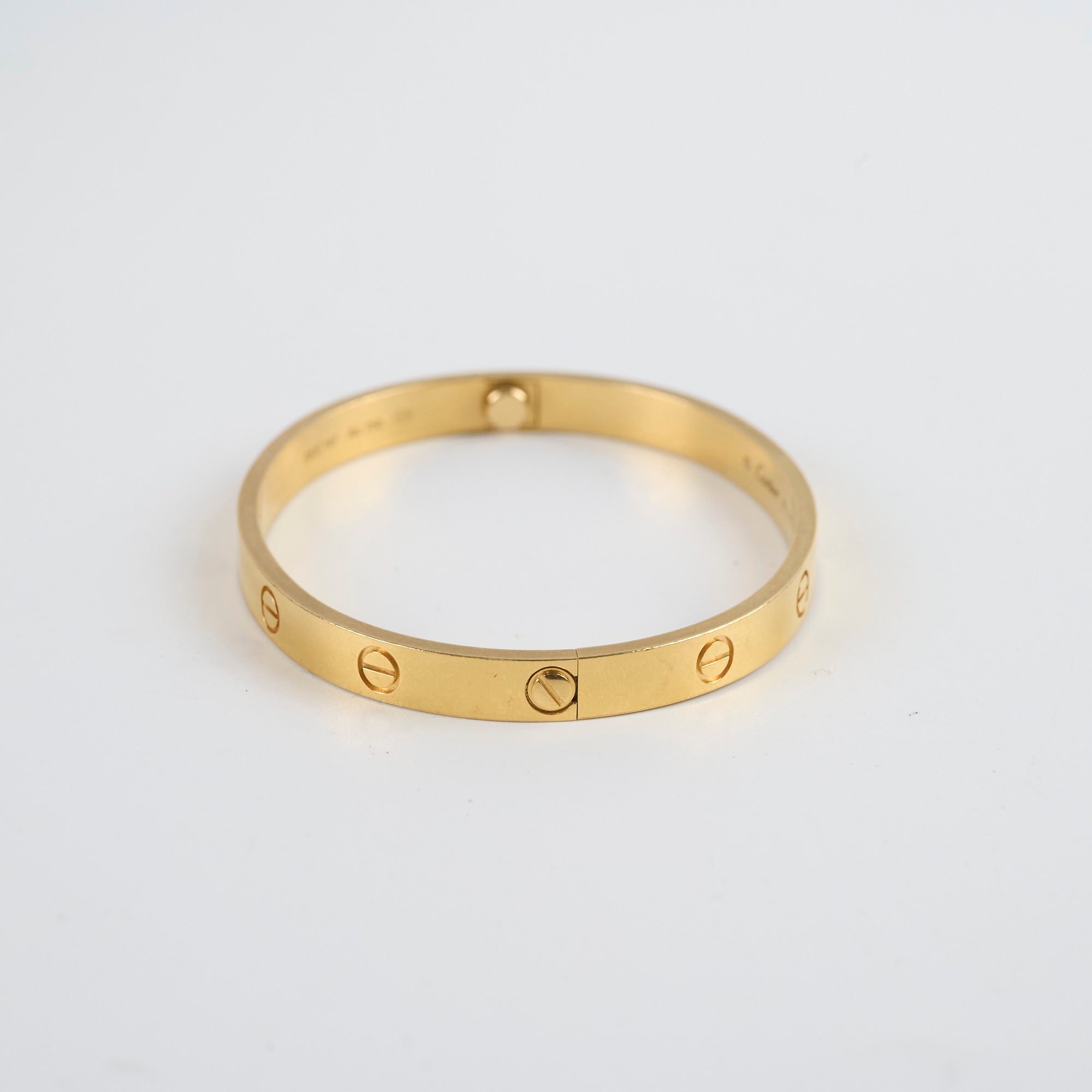 Cartier Love Bracelet 18 - Classic Luxury Gold Bangle for Women | Perfect for Anniversaries, Weddings & Special Occasions