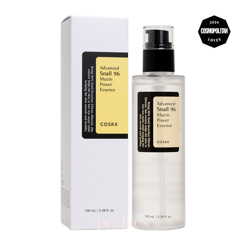 COSRX Advanced Snail 96 Mucin Power Essence 100ml - Korean Skincare for Hydration & Anti-Aging - Perfect for Dry Skin & Night Routine