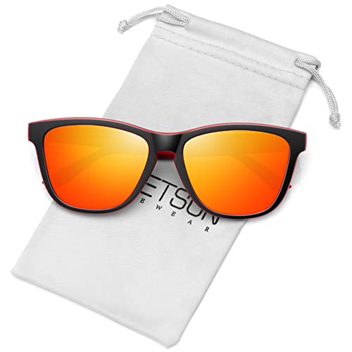 Black-red Frame/Red Mirrored Lens