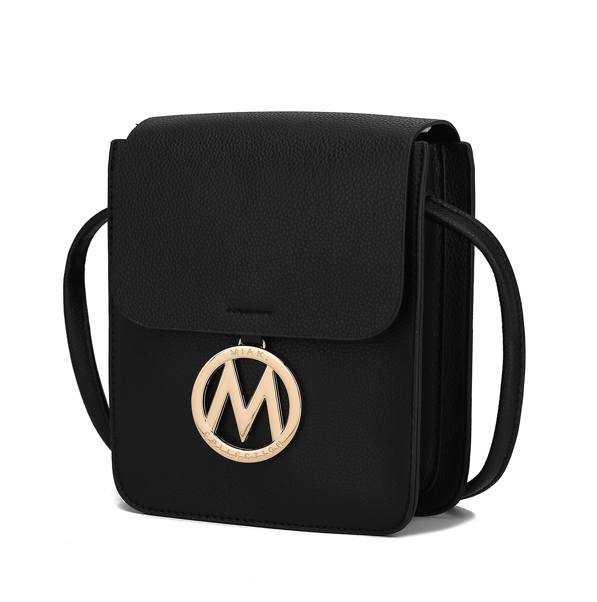 MKF Collection Small Crossbody Bag for Women - Vegan Leather Cell Phone Shoulder Purse by Mia K | Perfect for Everyday Use, Travel & Date Night