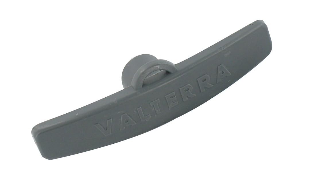 Durable Grey Plastic Valve Handle - Bulk Pack for Industrial & Plumbing Applications | Perfect for Water Control Systems & Machinery