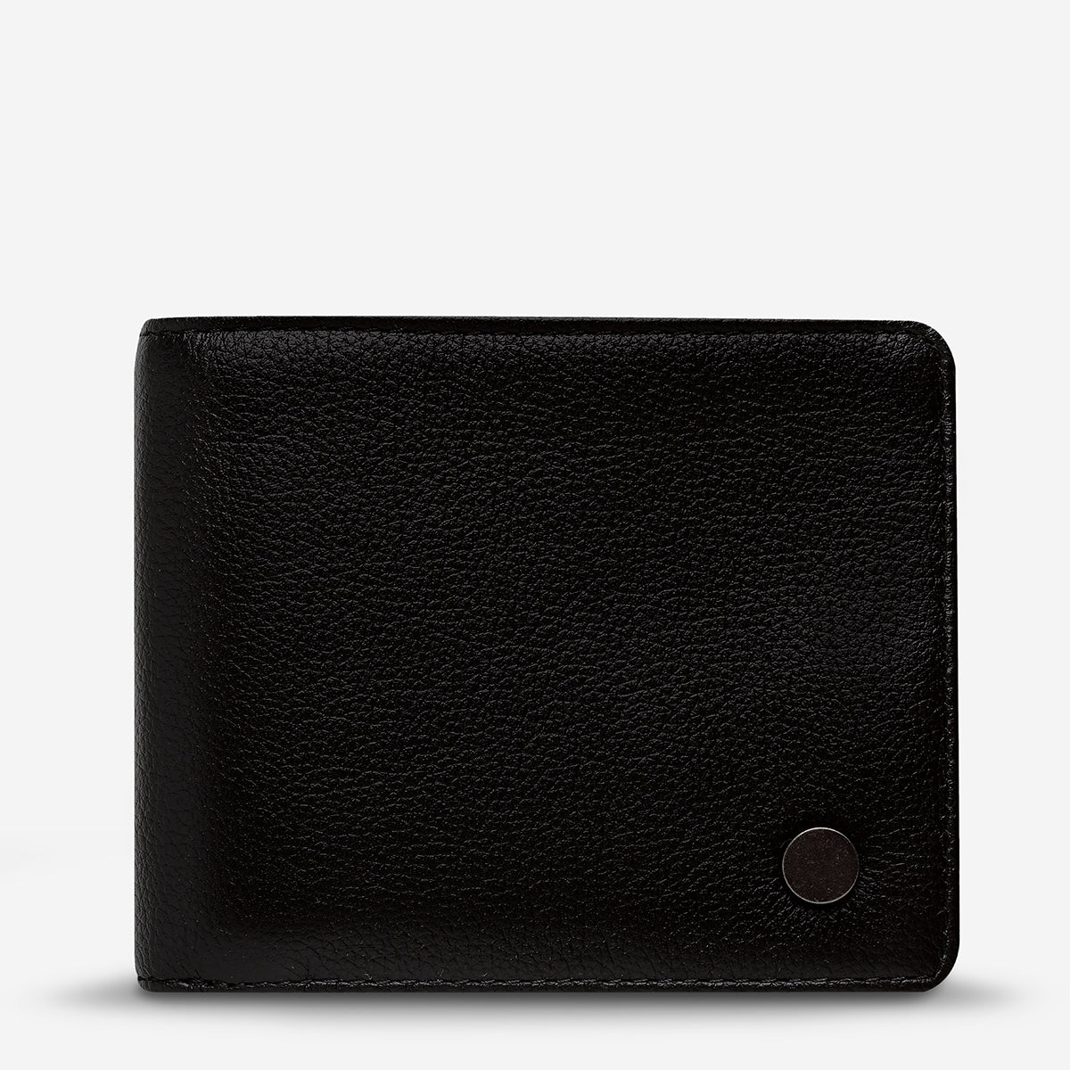 Leonard Genuine Leather Wallet for Men - Slim RFID Blocking Bifold Wallet with Money Clip - Perfect for Everyday Use, Travel & Business (Black)