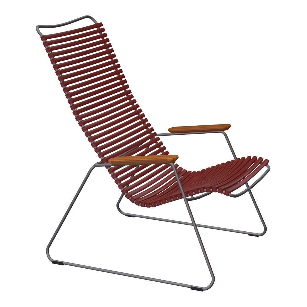 Click Outdoor Lounge Chair - Waterproof & Durable Patio Furniture for Poolside, Garden, and Backyard Relaxation