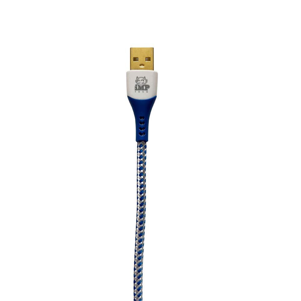 iMP Tech PS5 High Speed 4M Play & Charge Cable Twin Pack - Fast Charging USB-C Cable for PlayStation 5 Controller - Perfect for Gaming, Streaming & Long Play Sessions