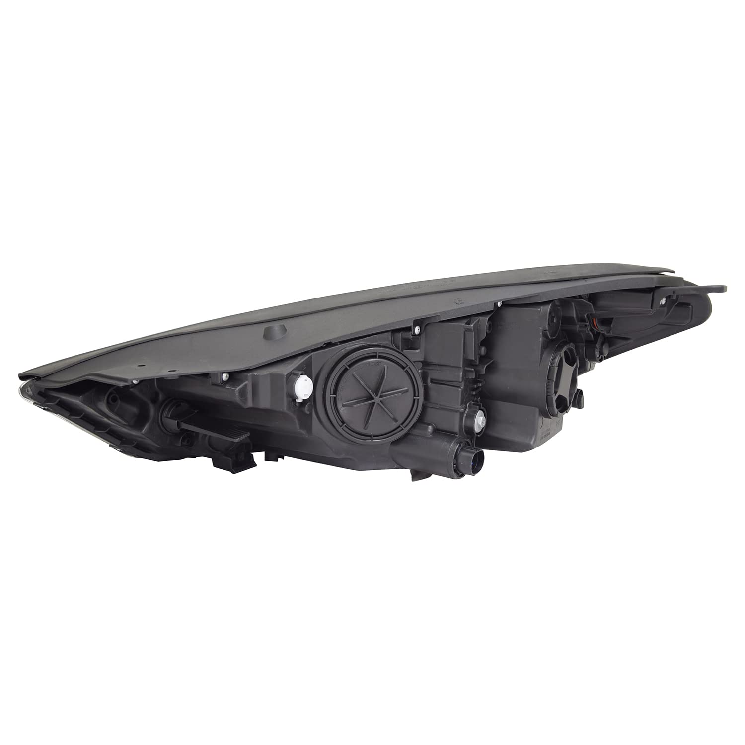 TYC Right Headlight Assembly Compatible with 2016-2018 Hyundai Tucson - Replacement for Broken or Foggy Headlights - Perfect for Night Driving and Enhanced Visibility