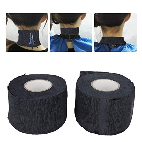 **Professional Stretchy Disposable Hairdressing Paper - Flexible Neck Wrap for Barber Salon & Makeup - Portable & Hygienic for Haircuts, Coloring, and Styling**
