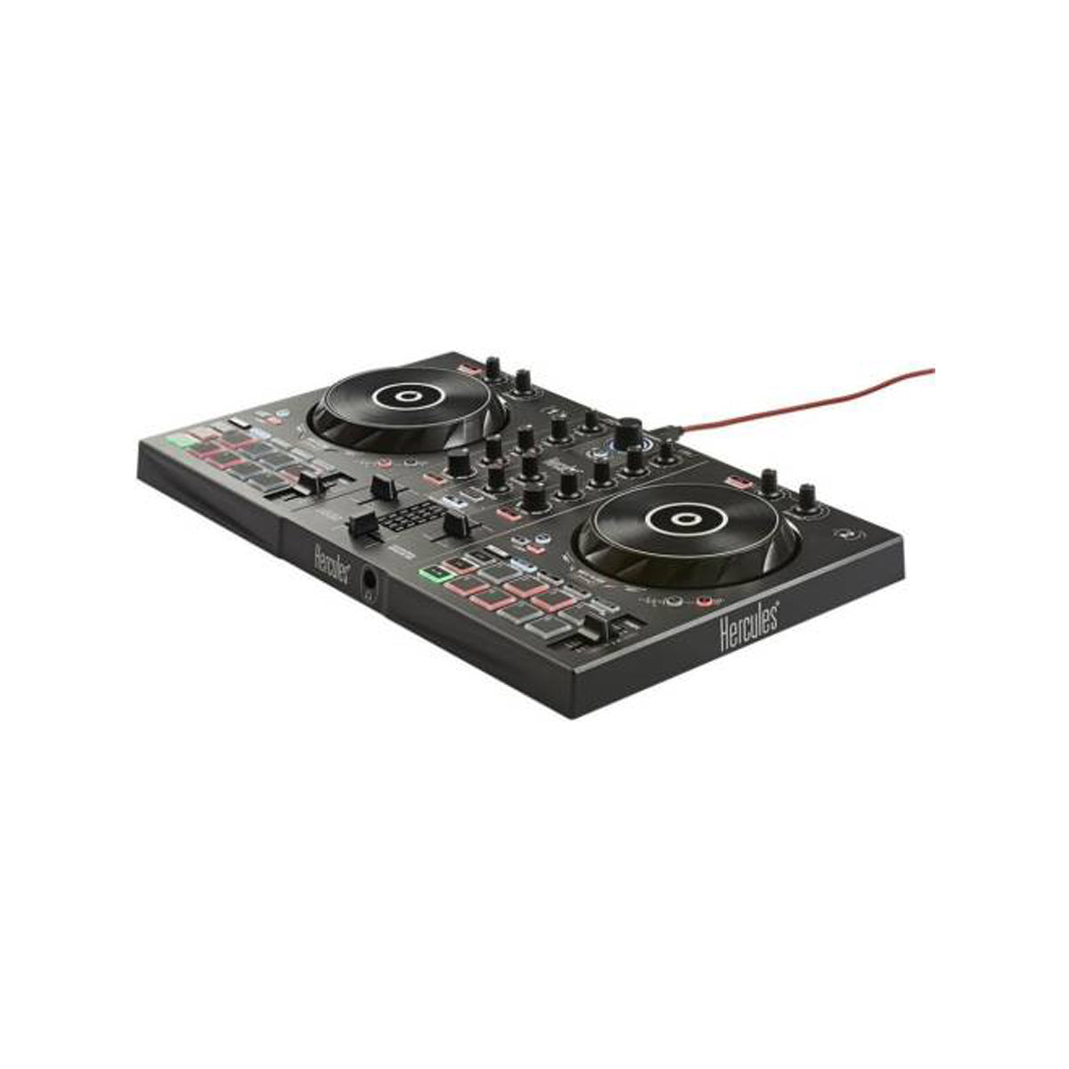 Hercules DJControl Inpulse 300 2-Channel USB DJ Controller for Beginners - Professional Mixing Software Compatible with Serato DJ Lite | Perfect for Home Parties, Clubs & Live Performances