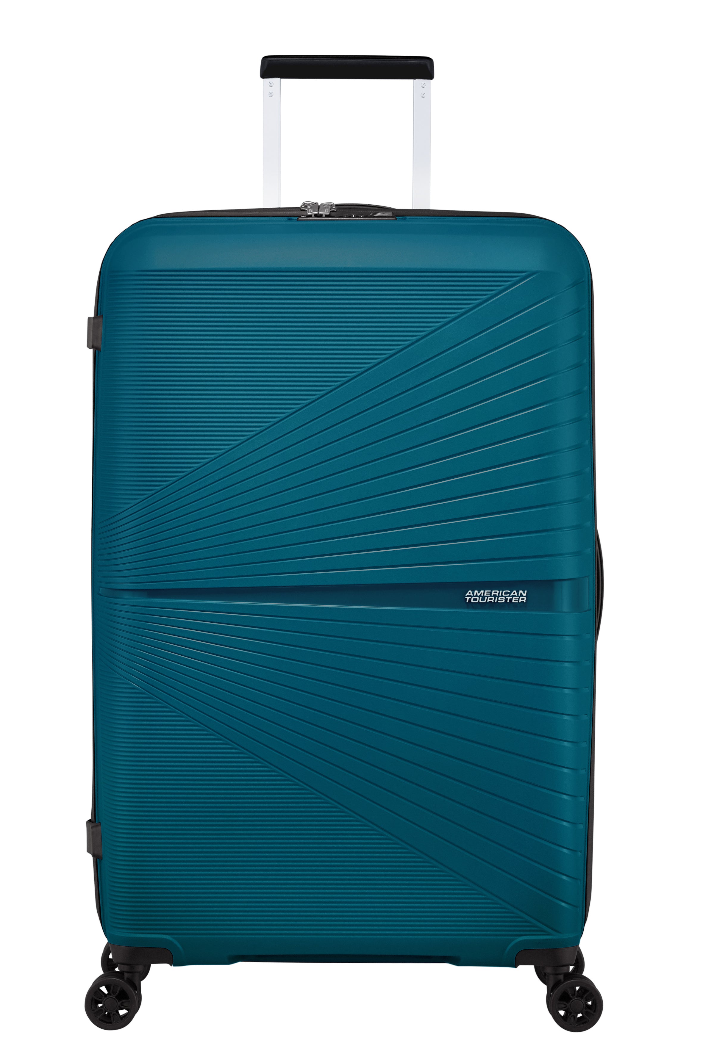 American Tourister Airconic 30-Inch Large Hardside Spinner Suitcase - Deep Ocean Blue | Perfect for International Travel & Long Trips
