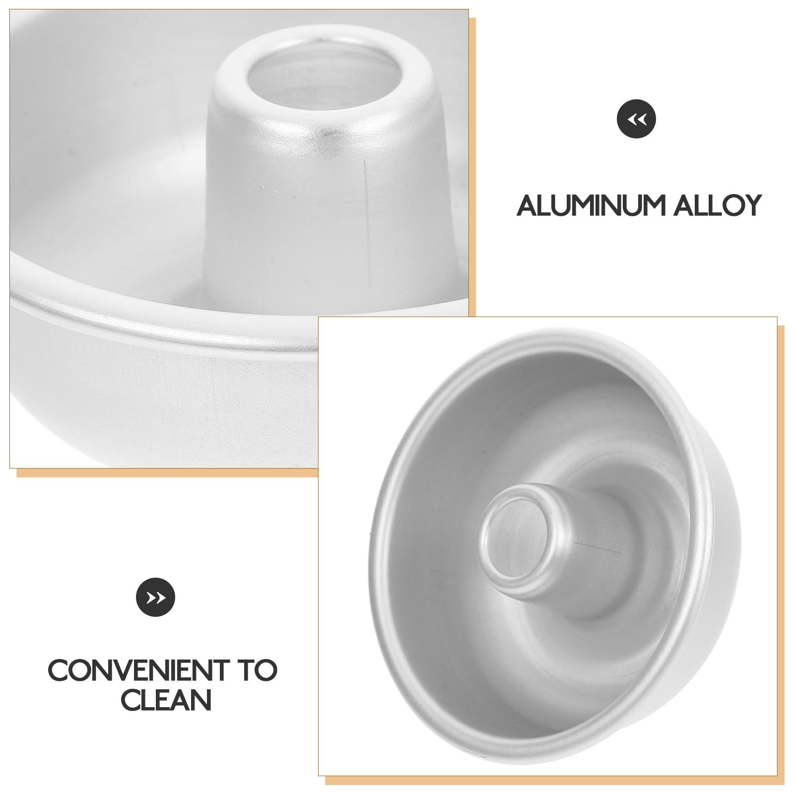 Premium Aluminum Alloy Donut Baking Mold - DIY Cake Donut Maker for Home Bakeries - Heavy Duty Pressing Mold for Perfect Donuts - Ideal for Birthday Parties, Holiday Baking & Professional Dessert Shops