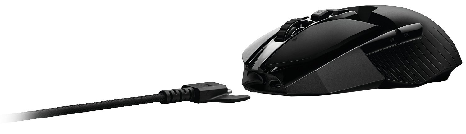 Logitech G900 Chaos Spectrum Professional Wired/Wireless Gaming Mouse - Ambidextrous Design, Renewed - Perfect for FPS, MMO & Esports Gaming
