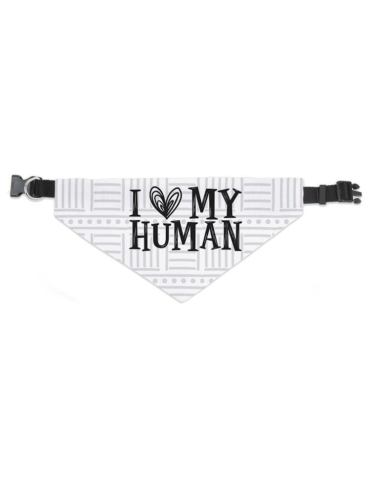 Heart My Human Pet Bandana - SmartPrintsInk for Dogs & Cats