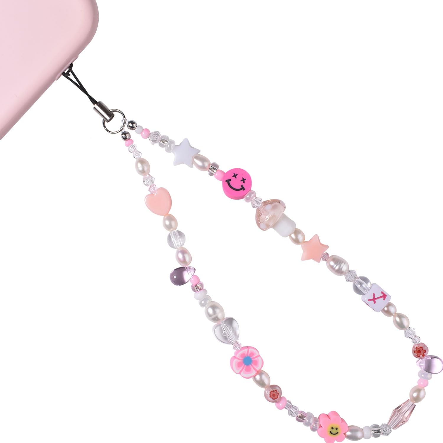 AULSIEY Beaded Phone Charm - Constellation Phone Lanyard & Wrist Strap - Personalized Handmade Keychain for iPhone Samsung - Perfect for Gifts, Travel & Everyday Use