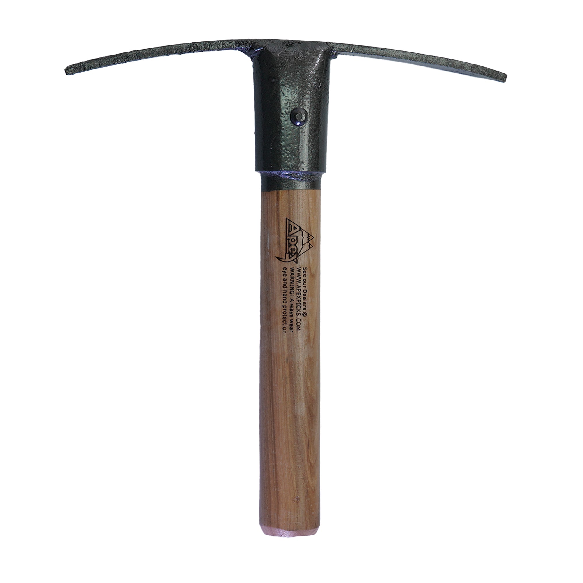 Apex Pick Ferret Crevice Tool - 12 Inch Hickory Handle for Rock Climbing, Mining & Outdoor Adventures