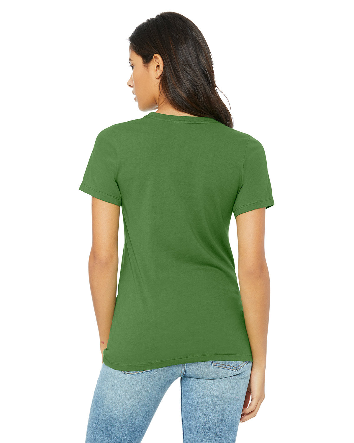 Bella + Canvas B6400 Women's Relaxed Fit Jersey Short Sleeve T-Shirt - Soft & Comfortable Casual Tee for Everyday Wear, Workouts, and Layering