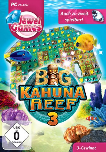 Jewel Games: Big Kahuna Reef 3 - Exciting Underwater Puzzle Adventure Game for PC | Perfect for Family Game Night & Stress Relief