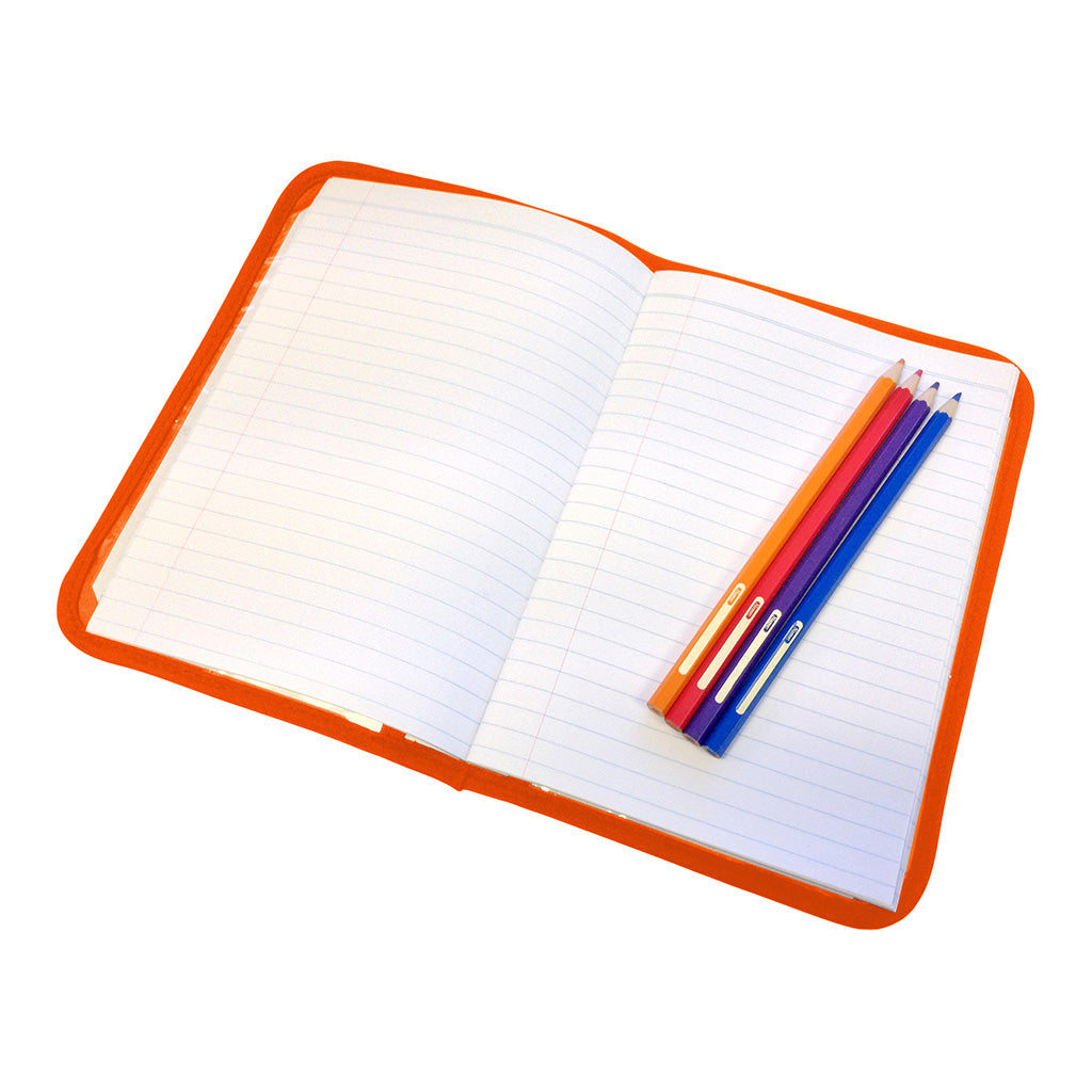 Premium A5 Notebook with PU Leather Cover - Lined Journal for Writing, Note Taking & Planning - Perfect for School, Office & Travel