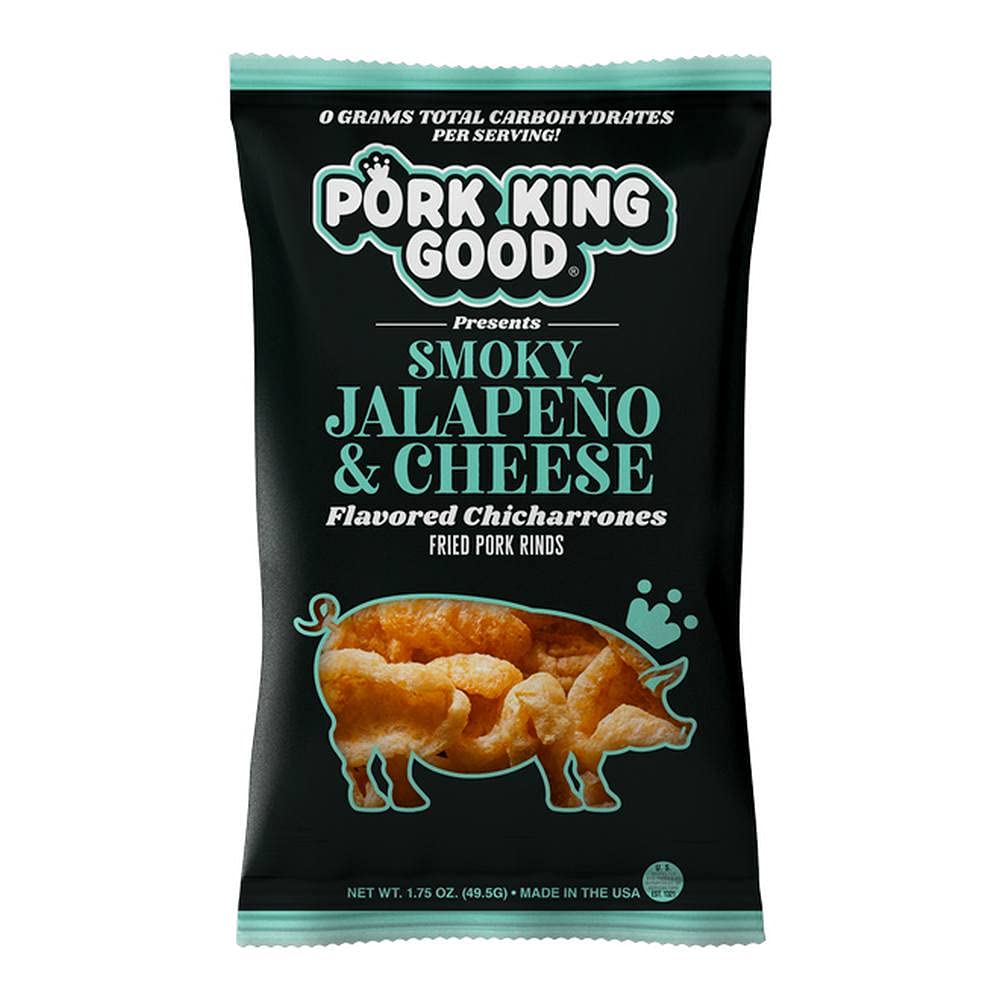Pork King Good Pork Rinds Variety 10 Pack - Keto Friendly Chicharrones Snacks for Low Carb Diet | Perfect for Office, Gym & Movie Night Snacking