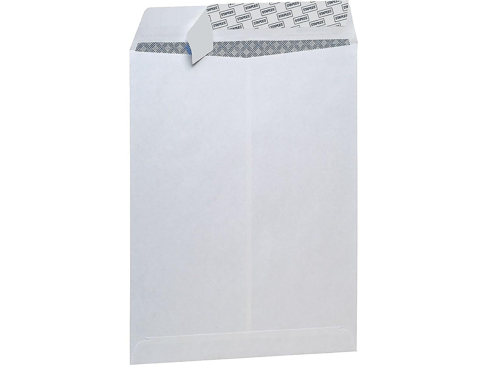 Staples EasyClose Invitation Envelopes - Pastel Colors (100-Pack) - Perfect for Wedding Invitations, Party Invites & Greeting Cards