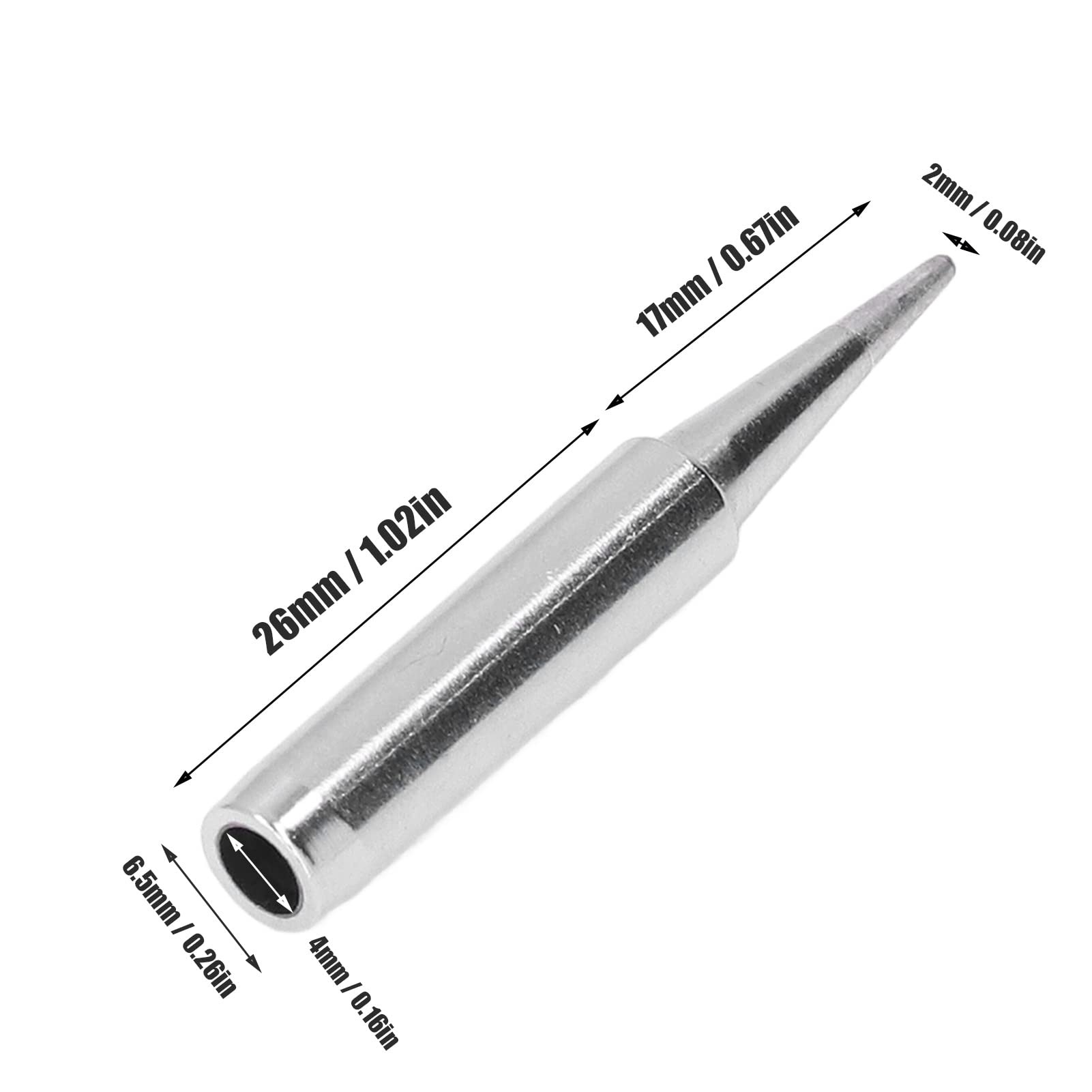 High-Quality Soldering Iron Tips - Anti-Oxidation Replacement Tips for Electronics Repair & Factory Maintenance - Perfect for PCB, Circuit Board, and DIY Projects
