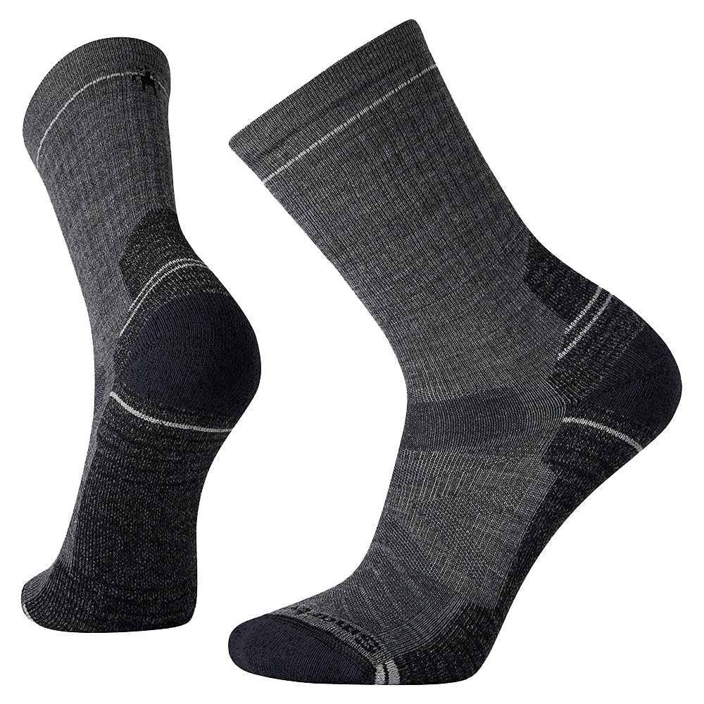 Smartwool Men's Hiking Socks - Light Cushion Crew Socks for Outdoor Adventures (1-Pack & 3-Pack) - Perfect for Hiking, Camping & Trail Running