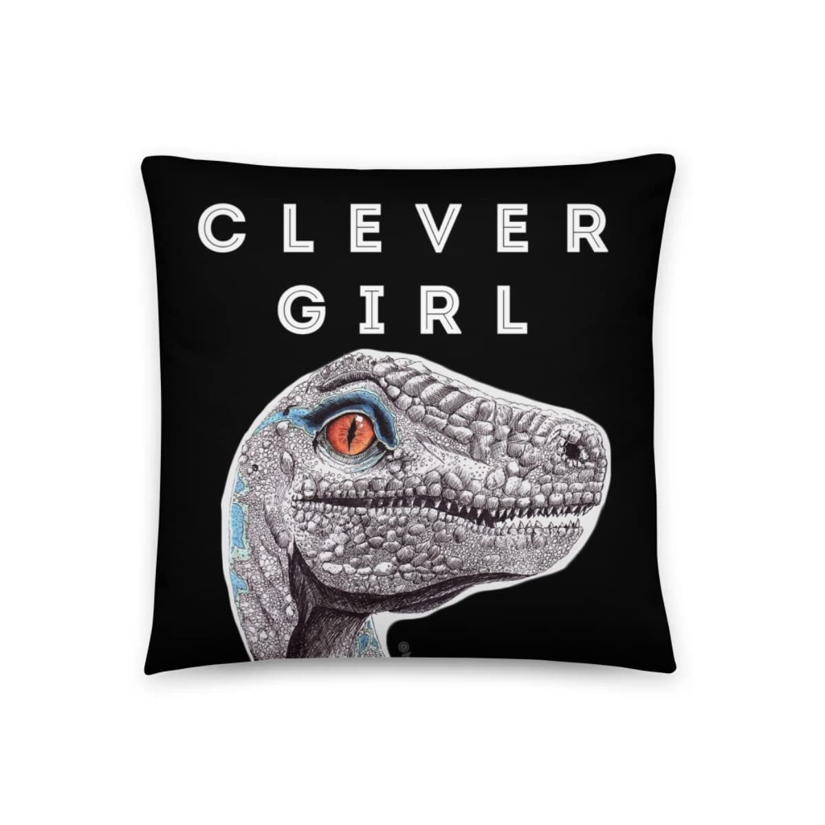 Blue Jurassic World Decorative Throw Pillows - Soft Square Cushion Covers for Sofa, Bed & Outdoor Decor | Perfect for Living Room, Dorm & Home Styling