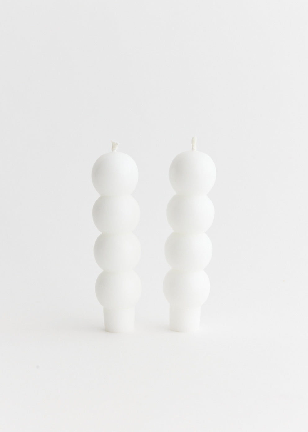 Baby Volute Candles (Set of 2) - Handmade Spiral Candles for Nursery, Baby Shower & Birthday Decor - Perfect for Romantic Home Ambiance & Gift Giving