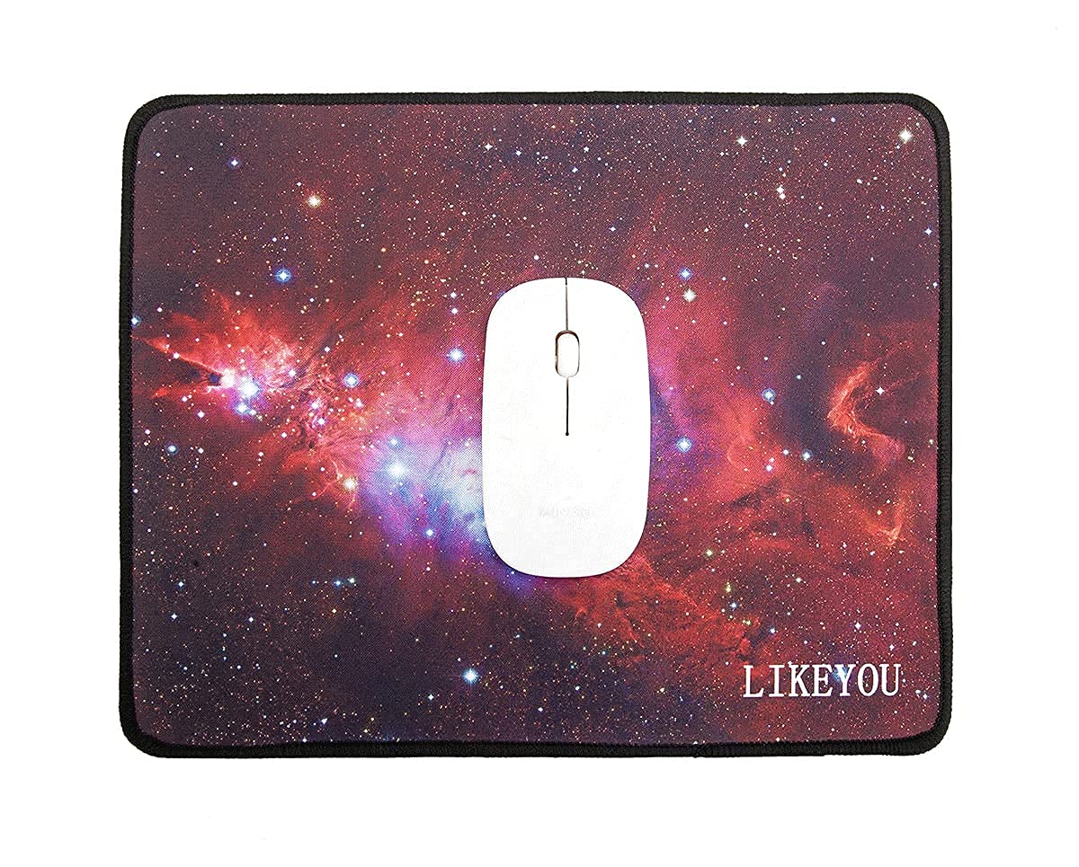 LIKEYOU Large Extended Gaming Mouse Pad with Non-Slip Base - Sky Design for PC, Laptop & Office Use - Perfect for Work, Gaming & Home Office Setup
