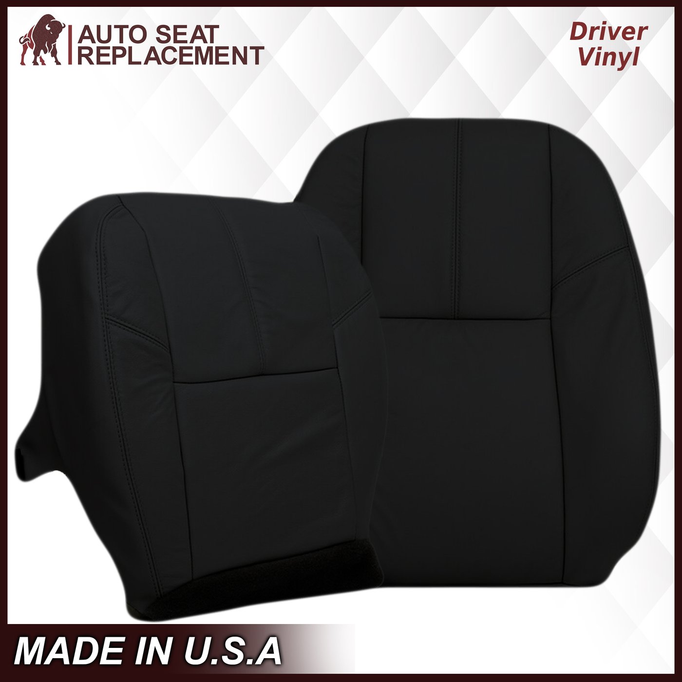 2007-2014 GMC Yukon & Sierra Custom Fit Seat Covers - Premium Black Car Seat Protectors for Trucks & SUVs | Durable & Stylish Interior Upgrade for Daily Commute & Road Trips