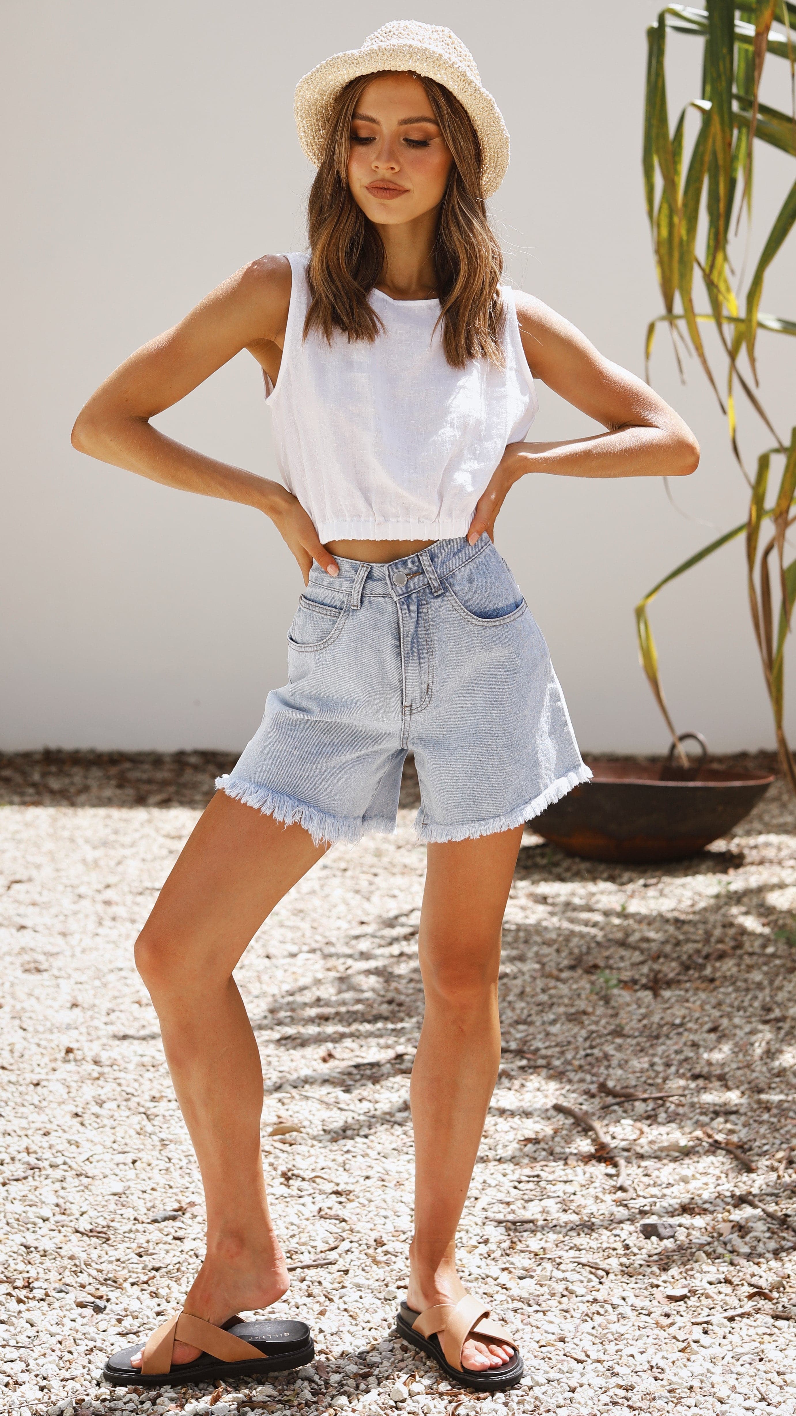 Aimee Women's Linen Blouse - Soft Breathable White Shirt for Summer, Casual Wear & Office Outfits