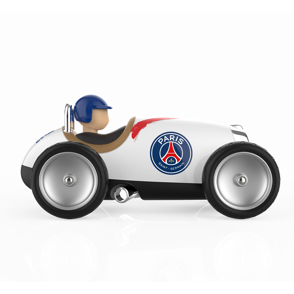 Original Title: Baghera Racing Car PSG   Optimized Title: Baghera PSG Racing Car Toy - High-Speed Remote Control Vehicle for Kids & Collectors - Perfect for Indoor & Outdoor Play, Birthday Gifts & Soccer Fans