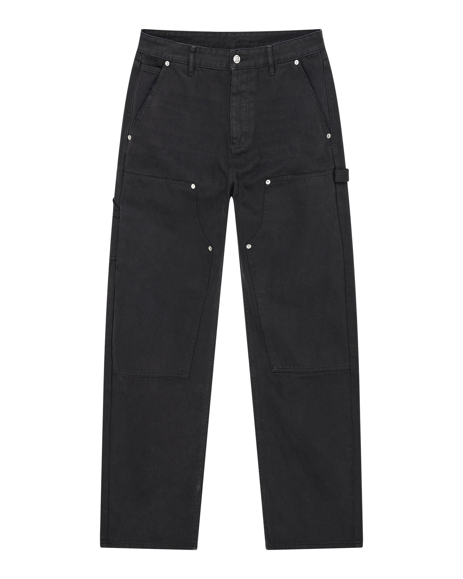 Operator Pants Jasper Black - Durable Work Pants for Men, Tactical Outdoor Hiking & Construction Workwear