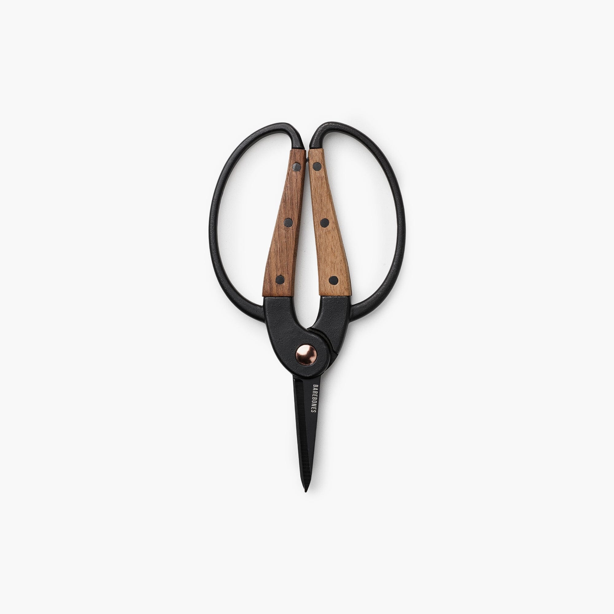 Premium Walnut Garden Scissors - Heavy Duty Pruning Shears for Gardening, Trimming, and Harvesting - Perfect for Fruits, Herbs, and Flowers