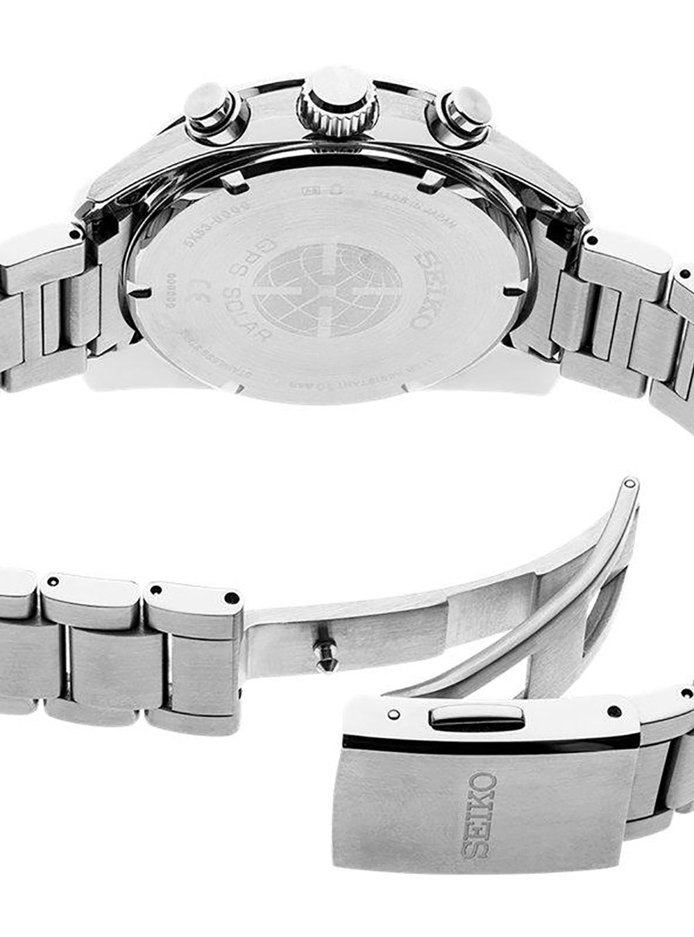 SEIKO Astron 5X Series GPS Dual Time Watch SBXC021 / SSH021 - Japanese Made JDM - Perfect for Travel, Business & Luxury Collectors