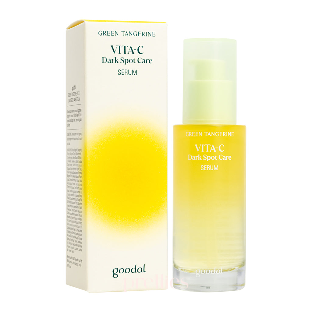 Goodal Green Tangerine Vita C Dark Spot Serum 40ml - Brightening Facial Treatment for Hyperpigmentation & Uneven Skin Tone | Perfect for Daily Skincare Routine & Nighttime Use