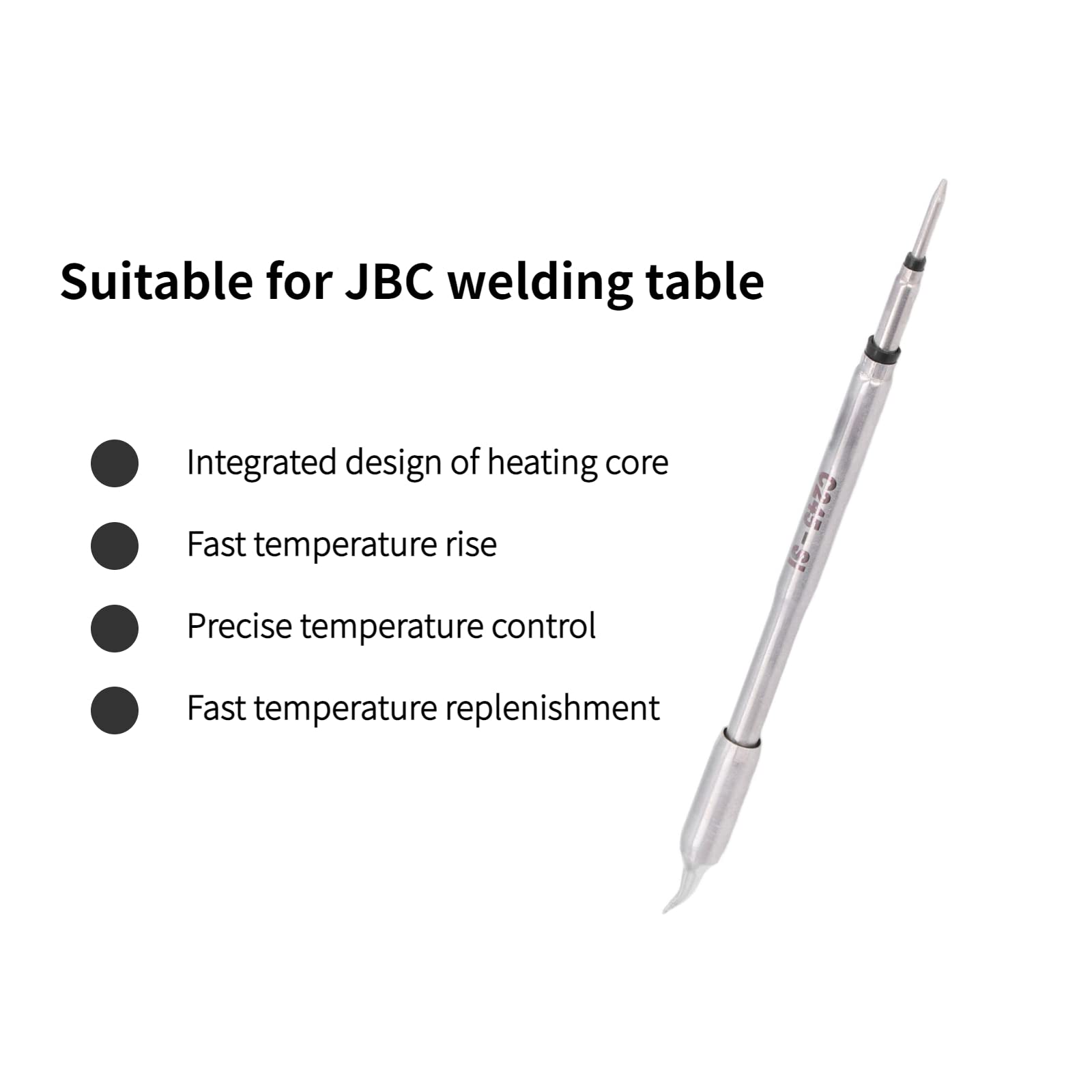 High-Quality C245 Alloy Copper Soldering Iron Tip Replacement for T245 Soldering Station - Perfect for Electronics Repair, DIY Projects & Brazing Equipment (245-SI)