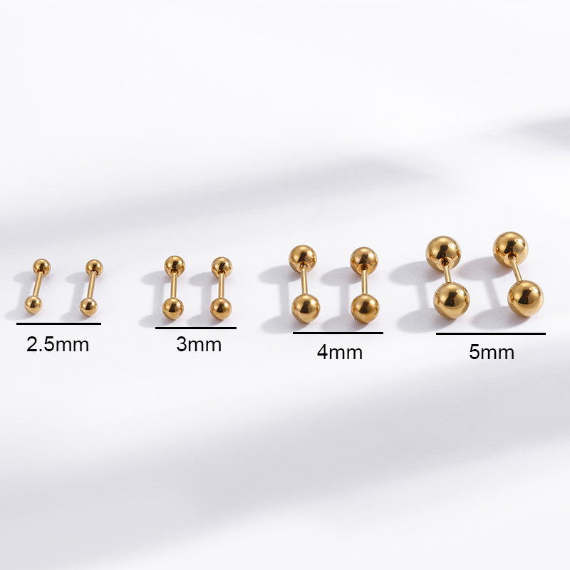 20G Surgical Steel Cartilage Earrings - Sleeper Hoops for Tiny Ear Piercings | Hypoallergenic & Comfortable for Daily Wear | HSPJ386