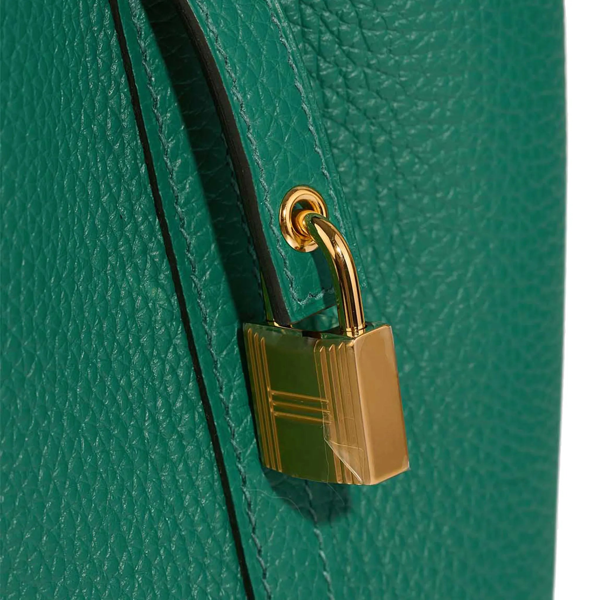 Authentic Hermès Picotin Lock 18 Bag - Clemence Leather in Emerald Green with Gold Hardware | Luxury Everyday Tote for Women, Perfect for Work, Shopping & Travel