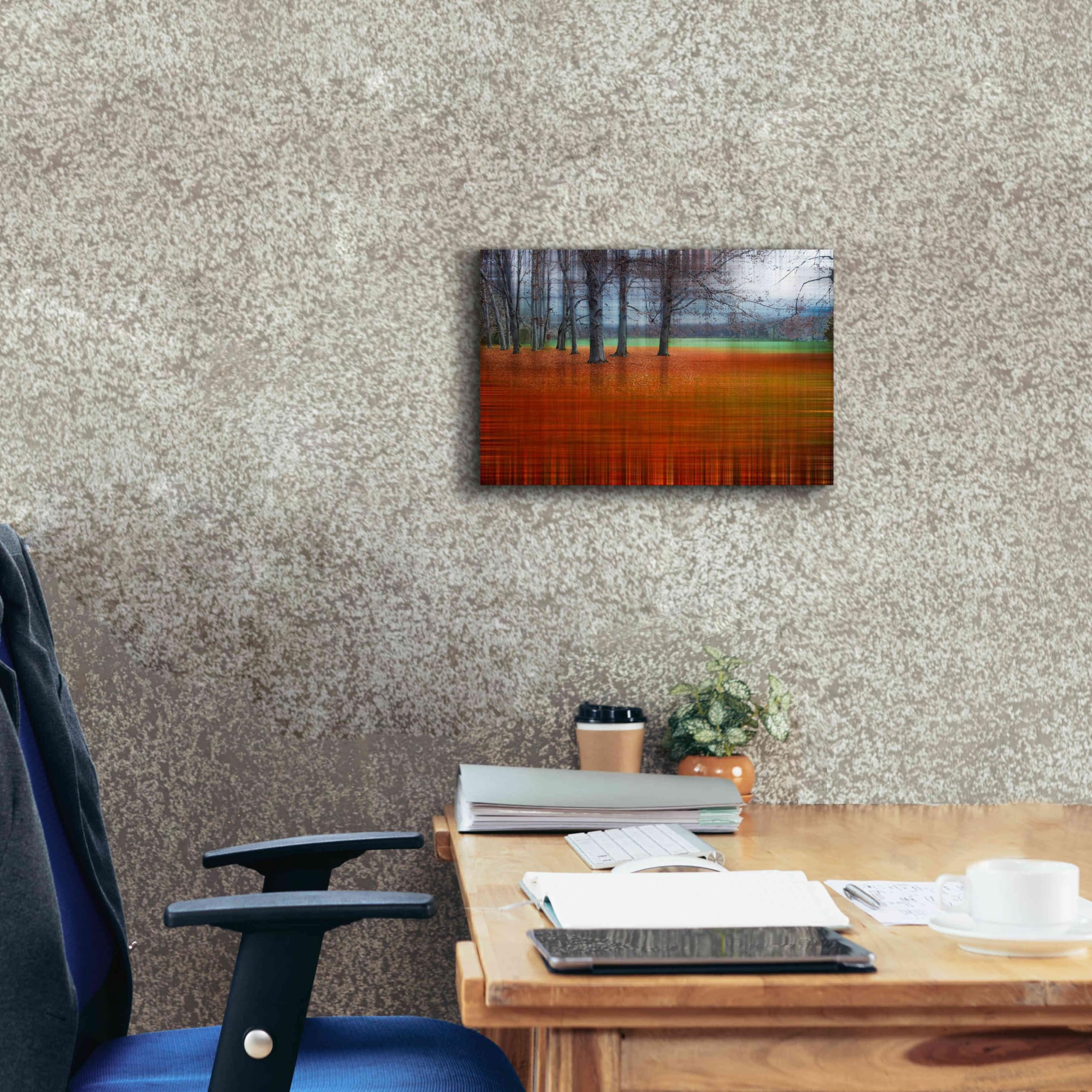 Abstract Autumn by Hannes Cmarits - Premium Giclee Canvas Wall Art Print 18x12 Inches - Modern Home Decor for Living Room, Bedroom & Office