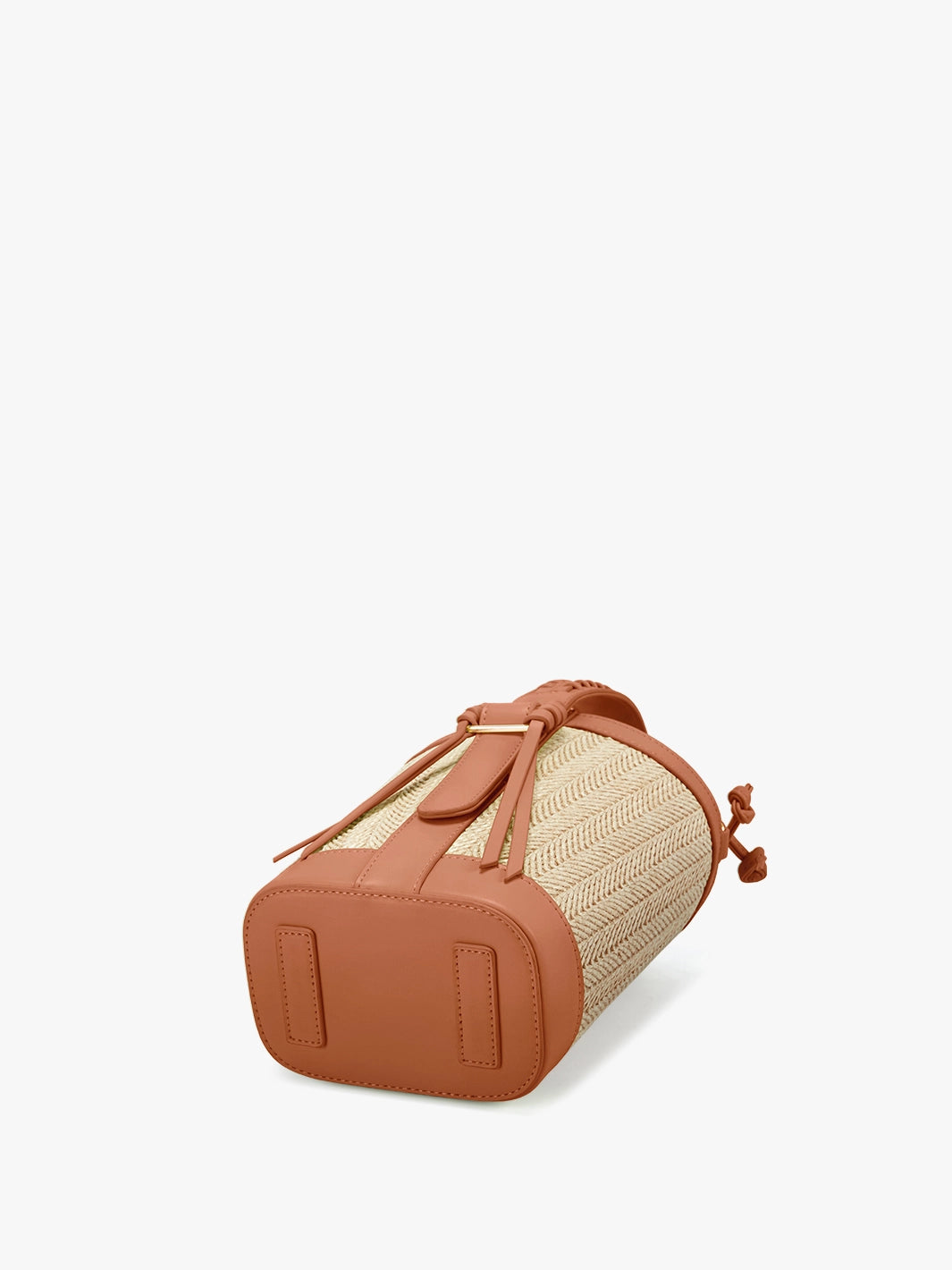 Stylish Marina Raffia Straw Bucket Bag for Women - Summer Beach Tote, Boho Chic Handbag for Travel, Shopping & Outdoor Activities