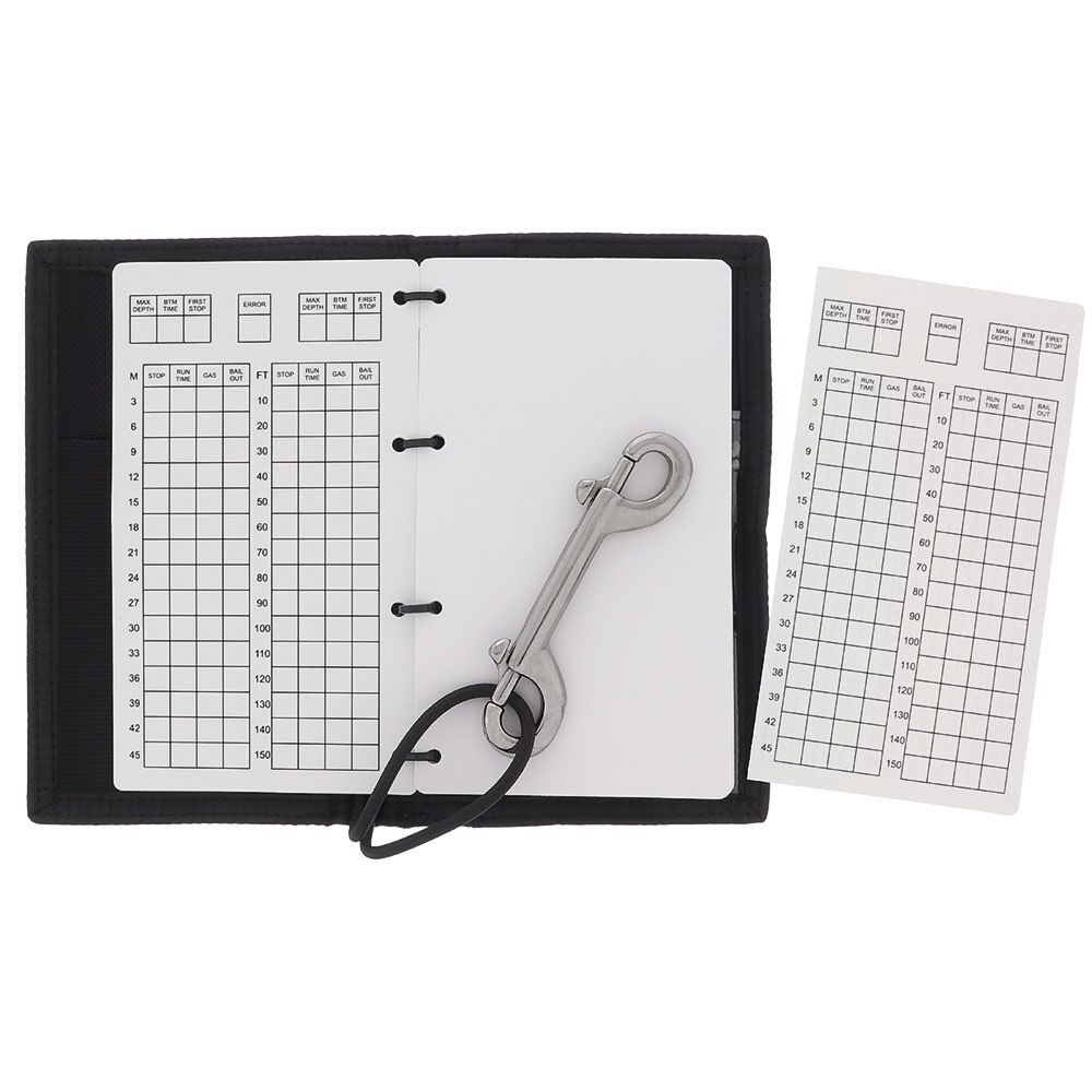 Apeks Waterproof Dive Notebook - Underwater Wet Notes for Scuba Diving & Snorkeling - Perfect for Recording Dive Logs, Marine Life Sightings & Training Notes