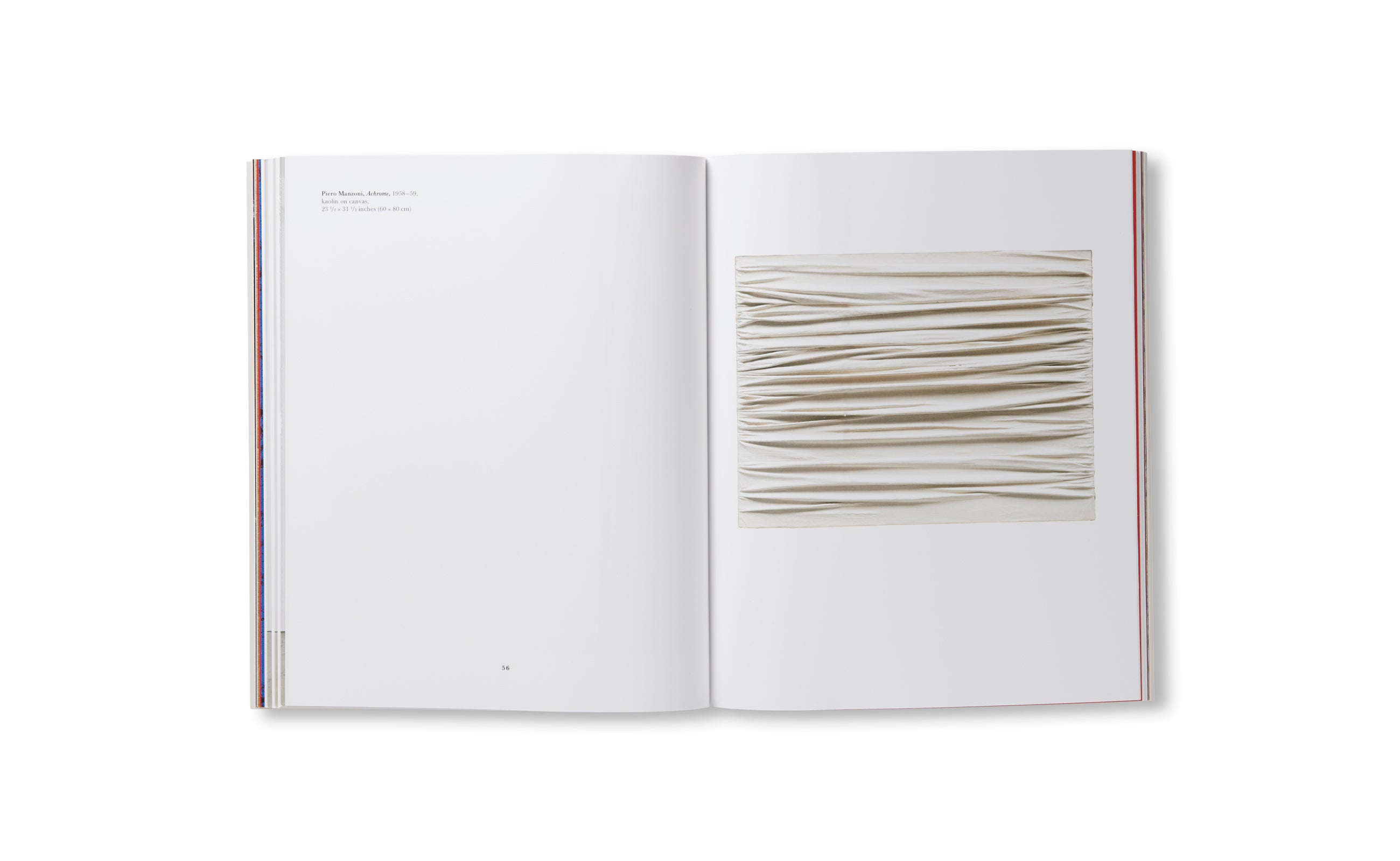 Monochrome Art Book: Dialogue Between Burri, Fontana, Klein, Manzoni & Stingel | Modern Abstract Art Collection | Perfect for Art Lovers, Collectors & Home Decor