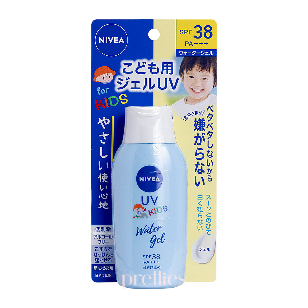 NIVEA UV Water Gel for Kids SPF38 PA+++ 120g - Lightweight Sunscreen for Children's Sensitive Skin - Perfect for Outdoor Play, Swimming & Beach Activities