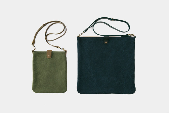 TRAVELER'S COMPANY Traveler's Factory Canvas Shoulder Bag - Medium Size Olive Green for Men & Women | Durable Everyday Carry Bag for Travel, Work & Commuting