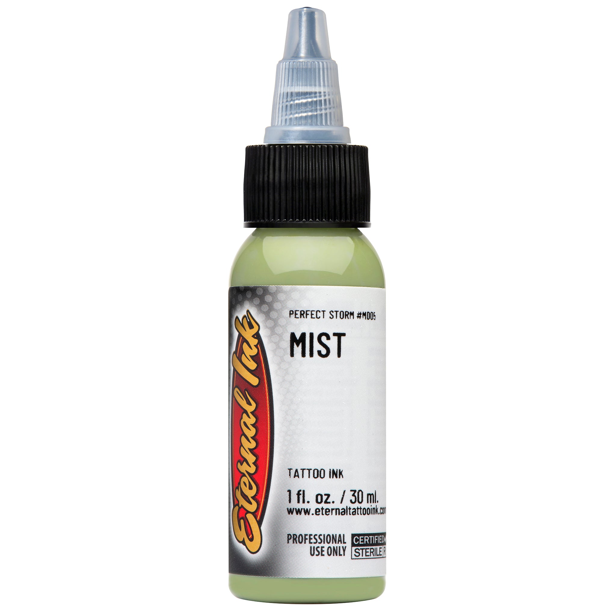 Eternal Perfect Storm Mist Ink 1oz - Premium Alcohol-Based Airbrush Ink for Tattoo Artists & Crafting - Perfect for Custom Tattoos, Body Art, and DIY Projects