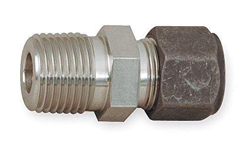 Stainless Steel Parker CPI x MNPT Male Connector - 3/8
