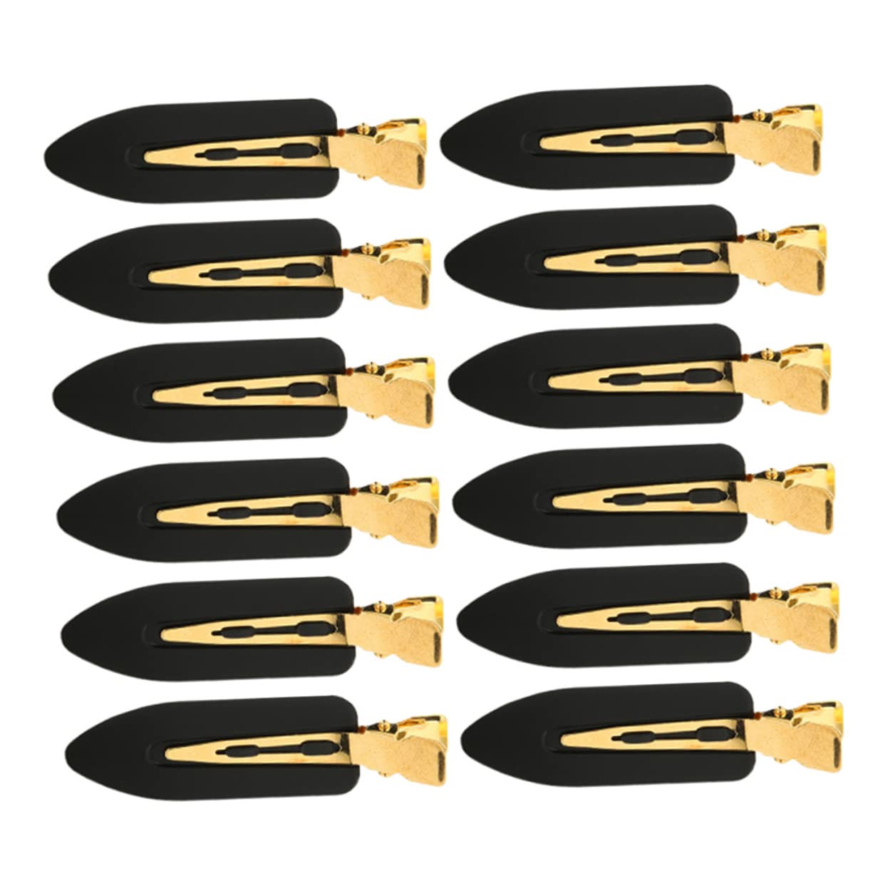 FOMIYES Professional Hair Clips for Styling - 12pcs Sectioning Hair Clips for Makeup Application, Bangs & Hair Styling | Perfect for Salon, Home Use & Travel
